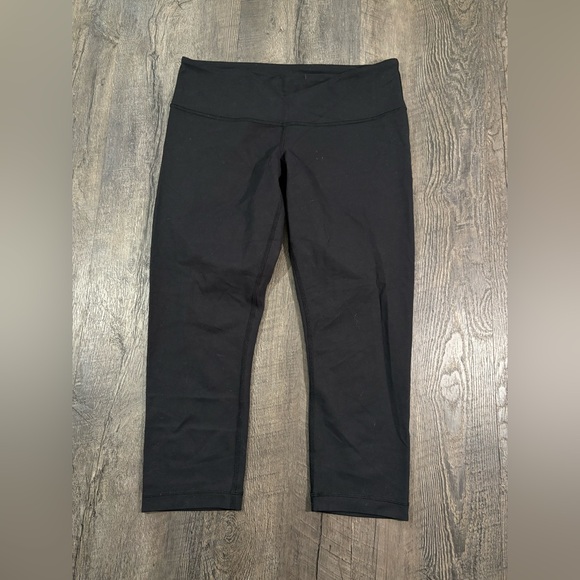 lululemon athletica Pants - LULULEMON Crop Black Leggings